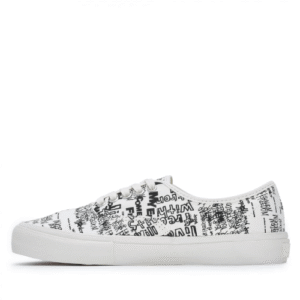 CDG Originals Message Vans UA Authentic Sneakers White